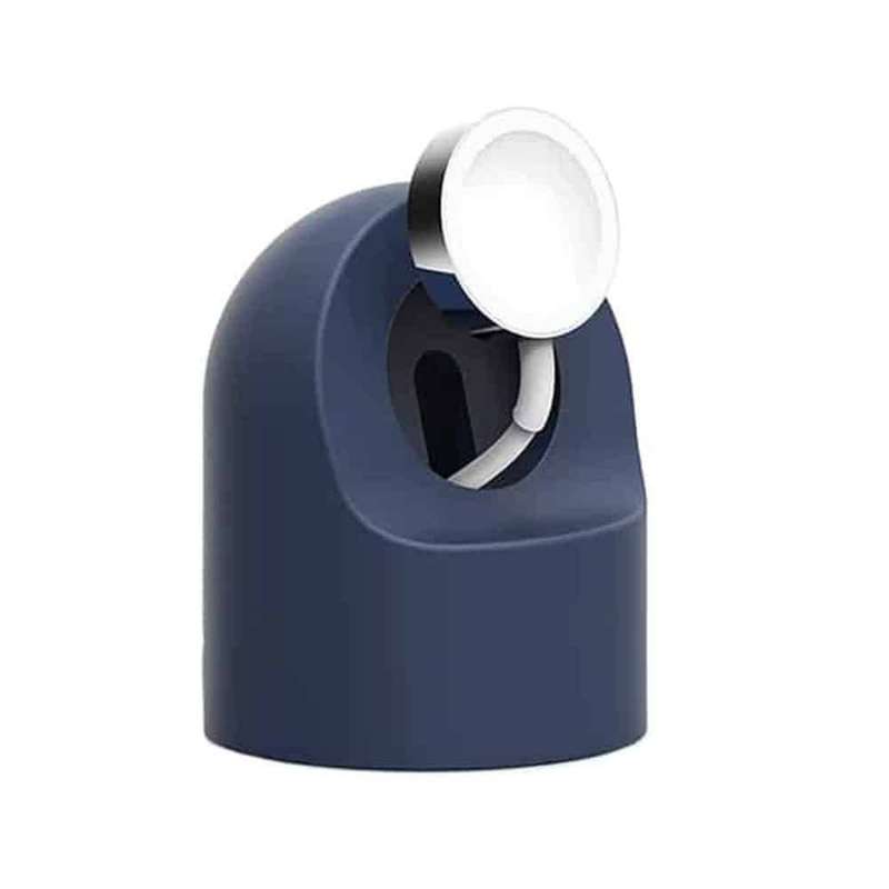 Nightstand Mode Magnetic Charger Stand for Apple Watch-Blue