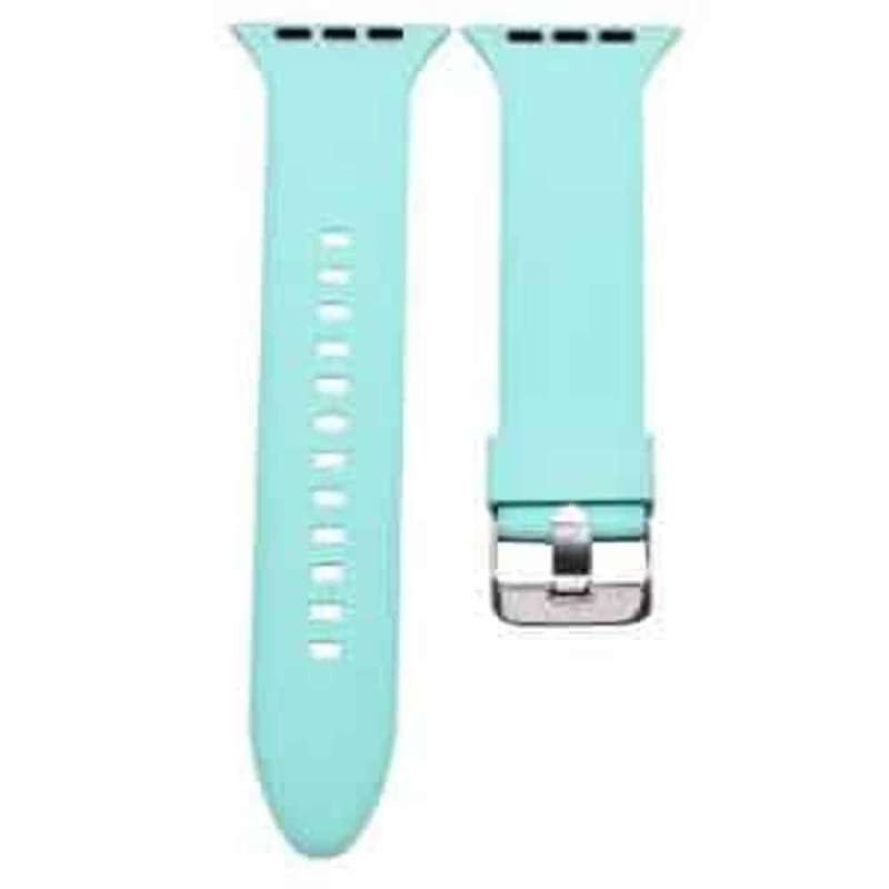 Silicone Strap for 42/44/45/49mm Apple Watch - Frost Blue