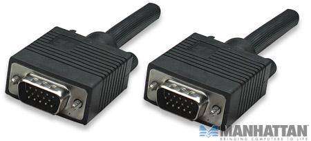 Manhattan SVGA Monitor Cable HD15M