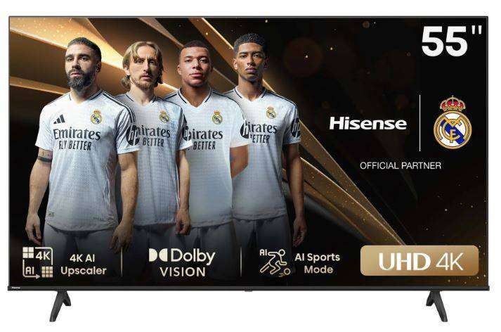 Hisense 55 inch A6N Series Direct LED UHD Smart TV