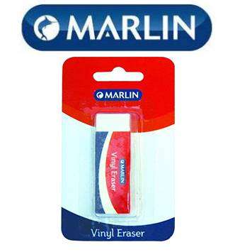 MARLIN ERASER WHITE 1PACK