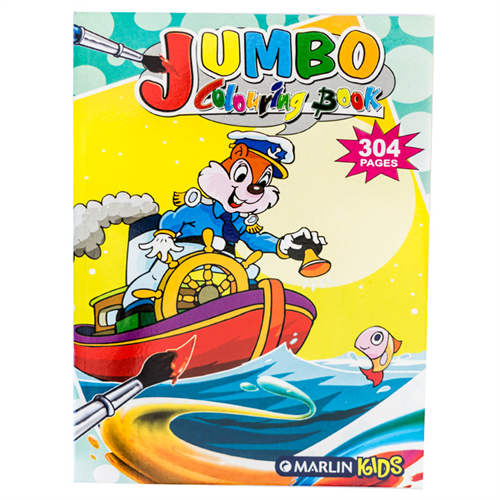 MARLIN KIDS COLOURING BOOK JUMBO 304PG