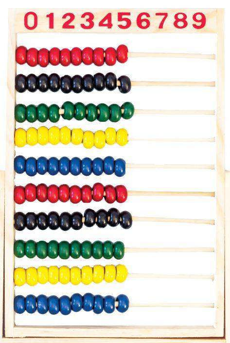 Marlin Kids Wooden Frame Abacus 100 beads