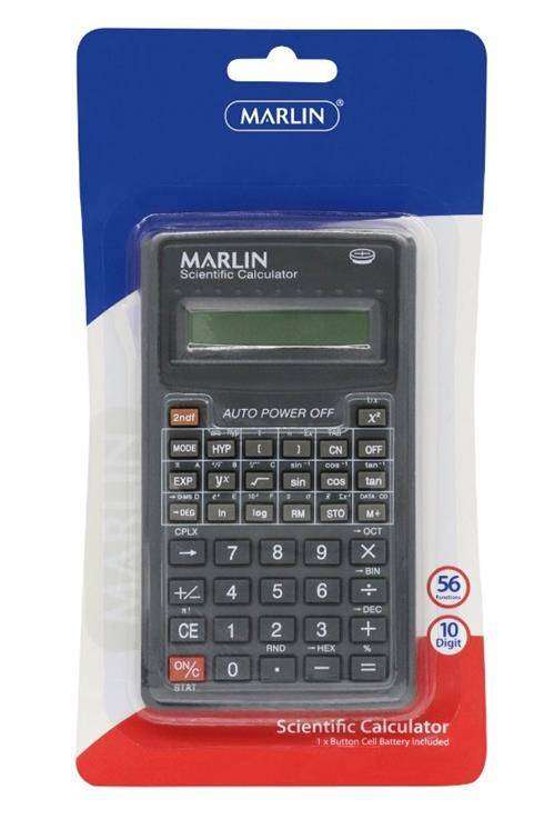 MARLIN SCIENTIFIC CALCULATOR 10DIG 56FUN