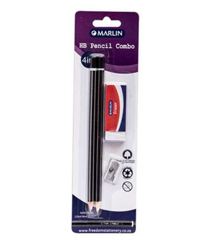 MARLIN HB PENCIL COMBO: 2XPENCL,ERASR,SH