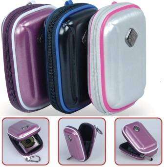 Promate Amba Aluminum Finish Hard Shell Camera Case with