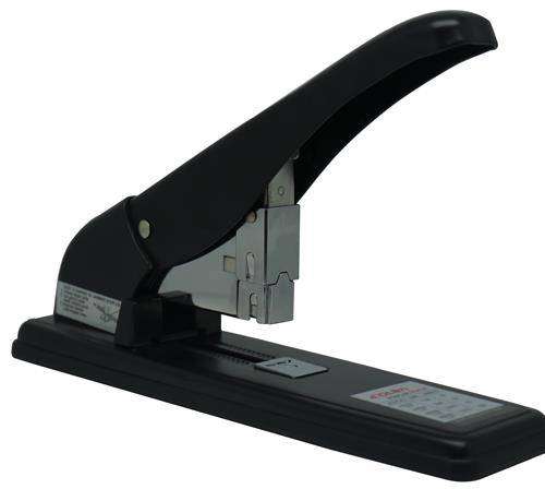 DLOFFICE HEAVYDUTY EFFORTLSS BLK STAPLER