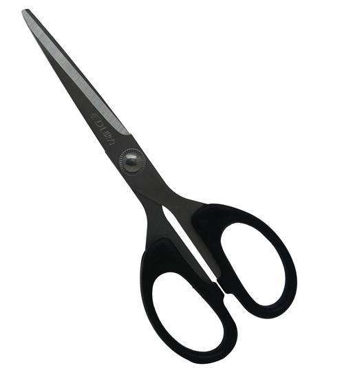 DLOFFICE SCISSORS 140MM SS BLACK HANDLE