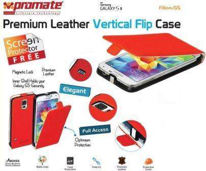 Promate Filion S5 Bookcover Colour: Red