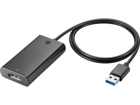 HP UHD USB Graphics Adapter, Retail Box, 1 year warranty