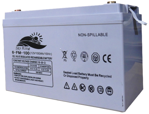 Solarix 12V 100Ah Deep Cycle Gel Battery