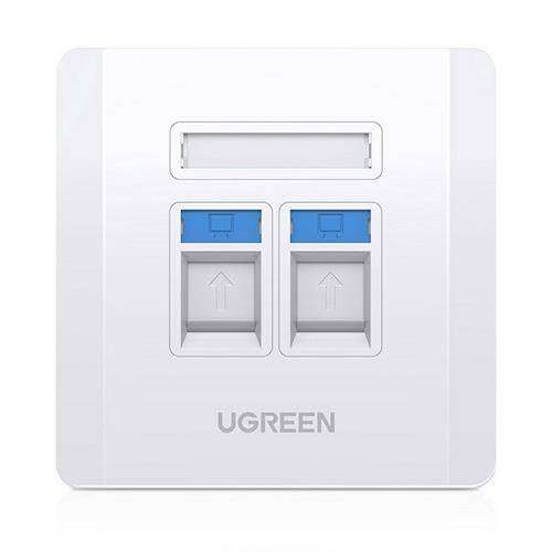 uGreen Dual Wall Socket internet LAN and Telephone