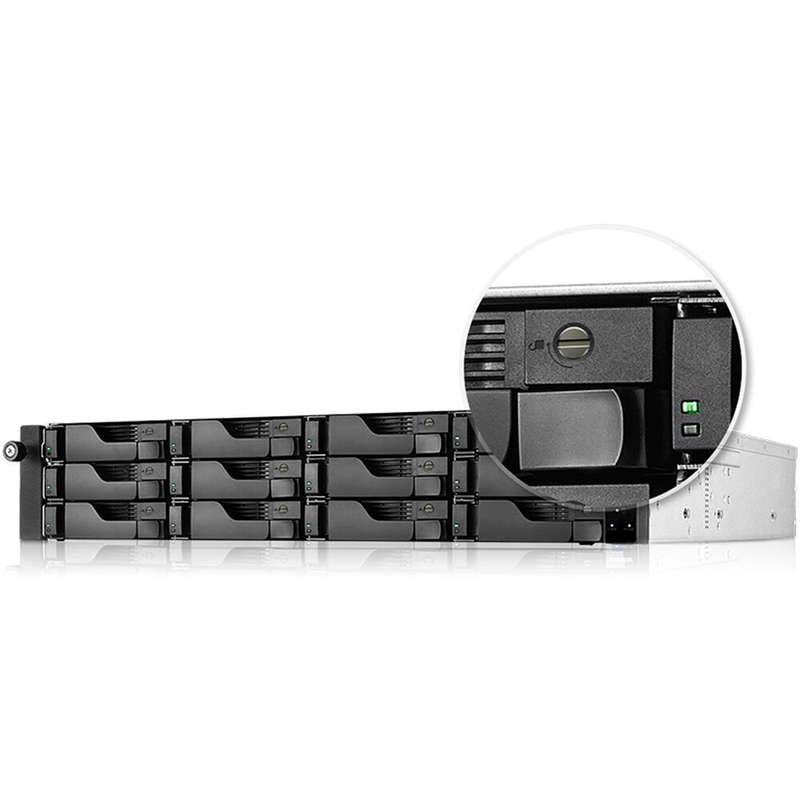 Asustor LOCKERSTOR 12RD AS6512RD 12-Bay Rackmount NAS Enclosure