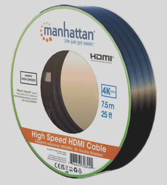 Manhattan High Speed HDMI Cable