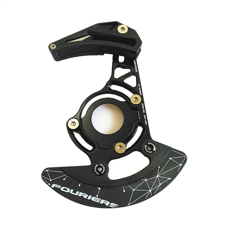 Fouriers Chain Guide with Bash Guard - Black