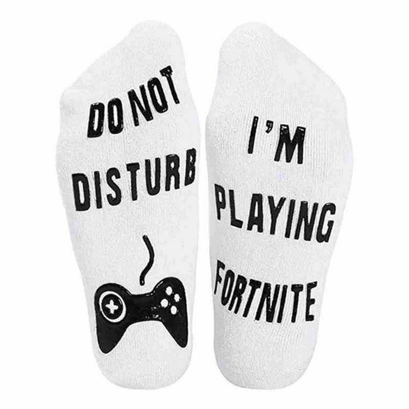 Fortnite Socks - White