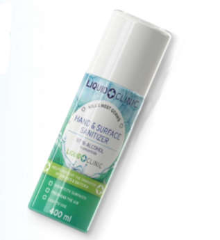 400ml Hand & Surface Aerosol Sanitizer x 6