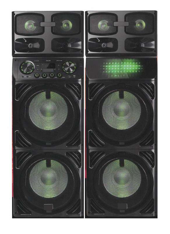 JVC DUAL ACTIVE SPEAKERS
