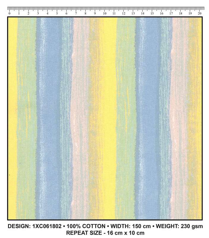 Da Gama 100% Cotton Fabrics Fun Safari 1XC061802
