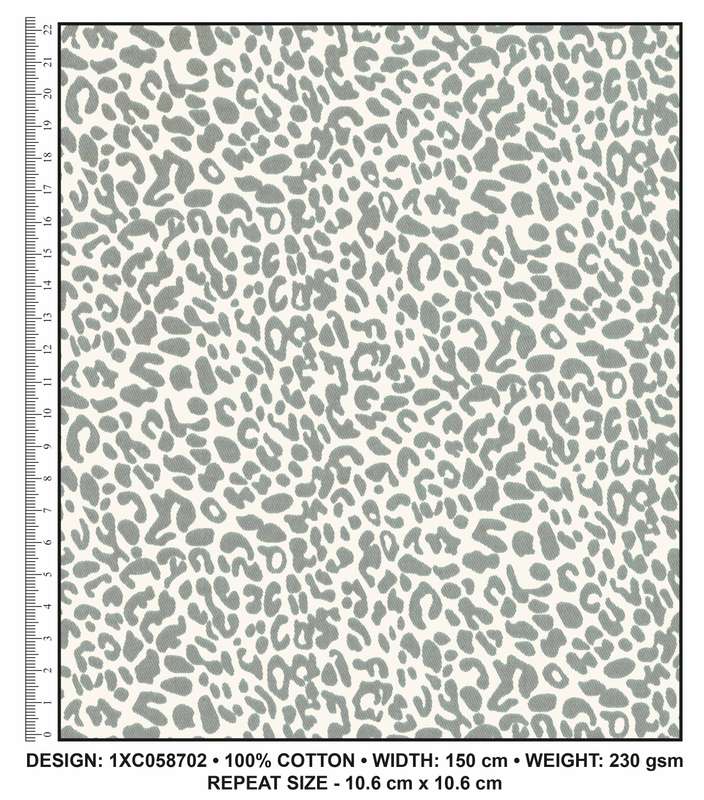 Da Gama 100% Cotton Fabrics Kidz Safari 1XC058702