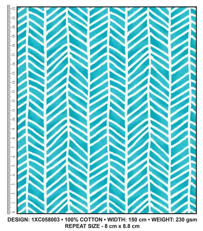Da Gama 100% Cotton Fabrics Kidz Safari 1XC058003