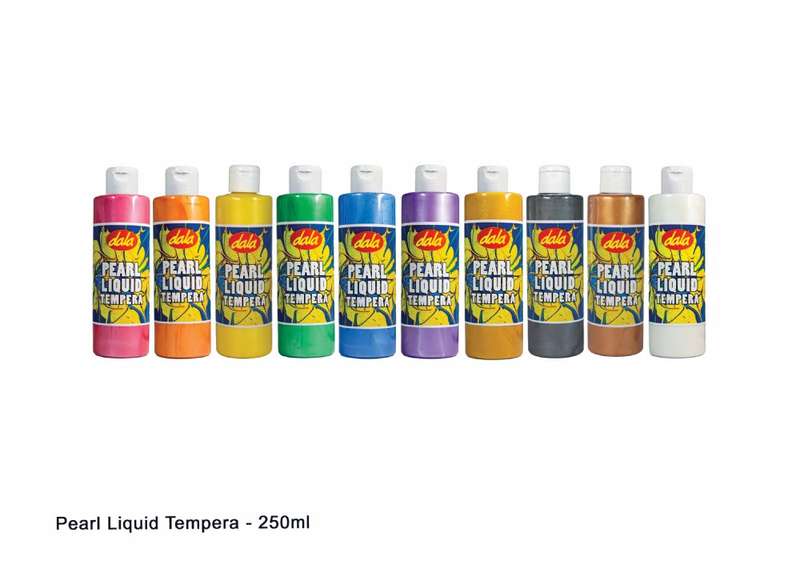 DALA LIQUID TEMPERA 250ml NEON GREEN