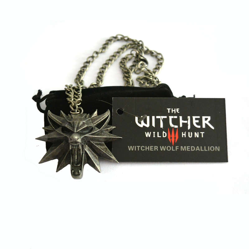THE WITCHER 3- WILD HUNT-MEDALLION & CHAIN