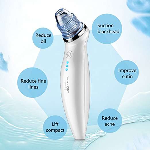 Goodsky Blackhead Blemish and Acne Pore Vacuum Extraction Tool