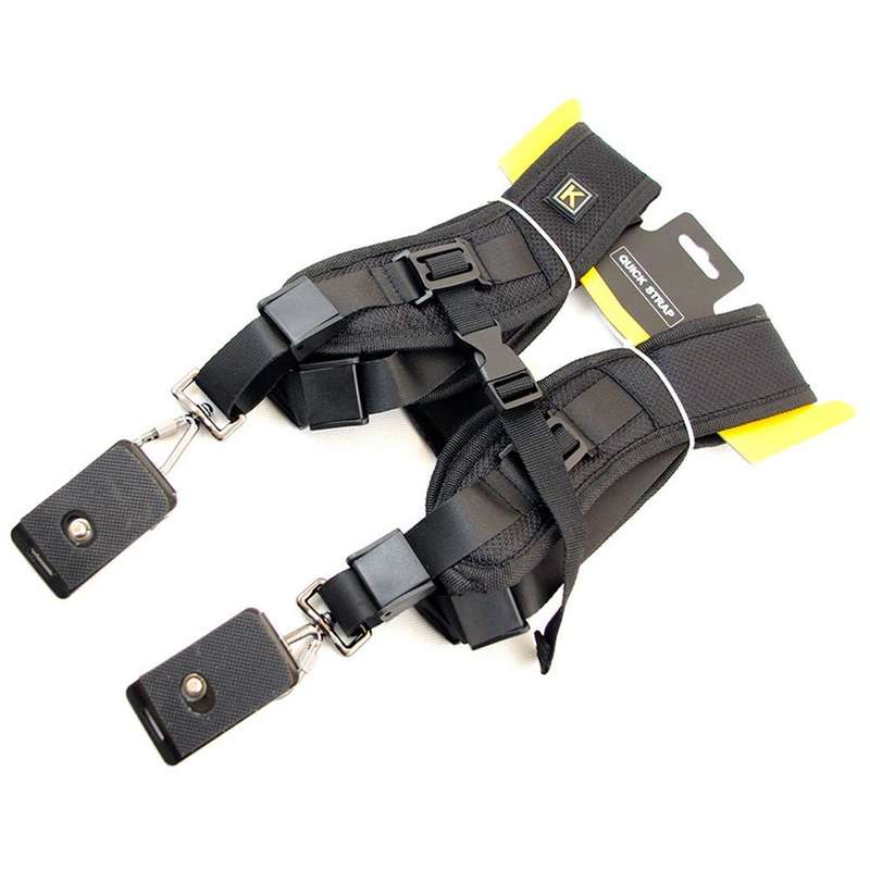Optodio K Double Shoulder Camera DSLR Strap with Base