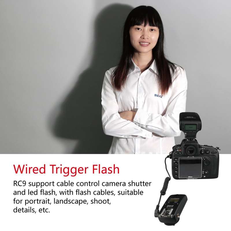 Meike MK-RC9 Wireless Flash Trigger for Nikon N3