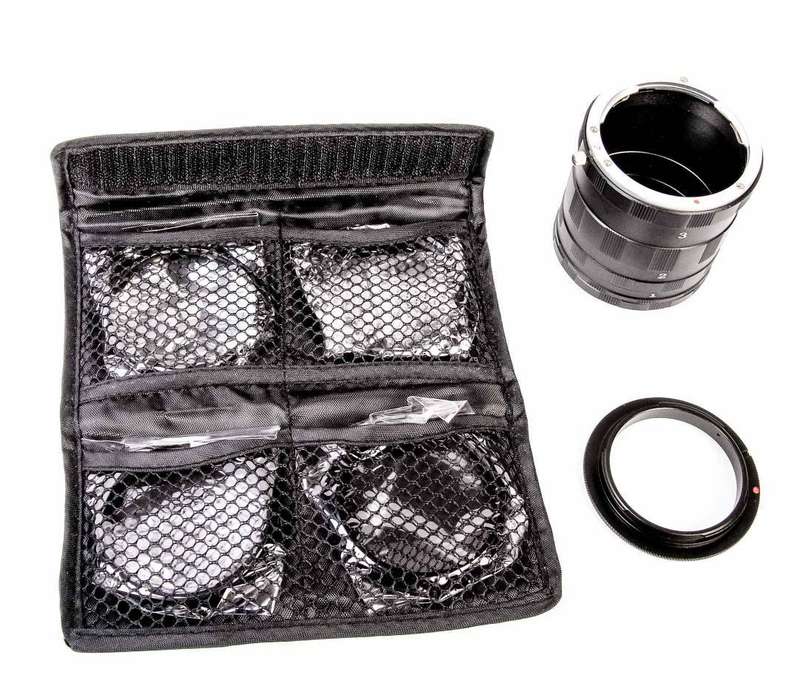 Optodio Macro Starter Kit Plus for Canon 58mm threadsize
