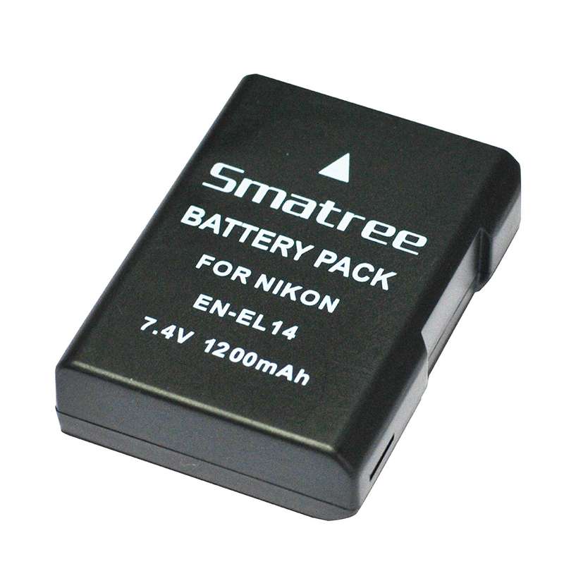Smatree Nikon EN-EL14 Battery and Charger