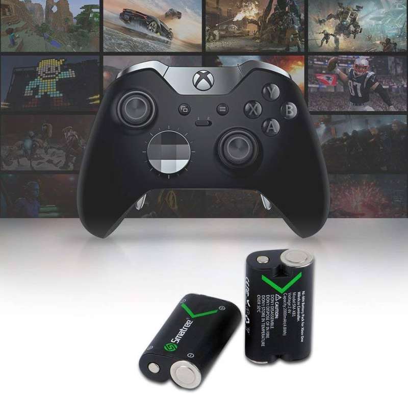 Smatree SM-XB1 Xbox One Battery Pack 2 x 2000mAh Rechargeable Batteries