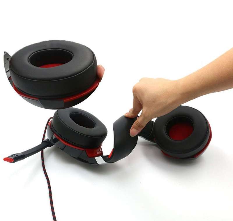 Magic Iron M05 Gaming Headphones -  3.5mm with LED light