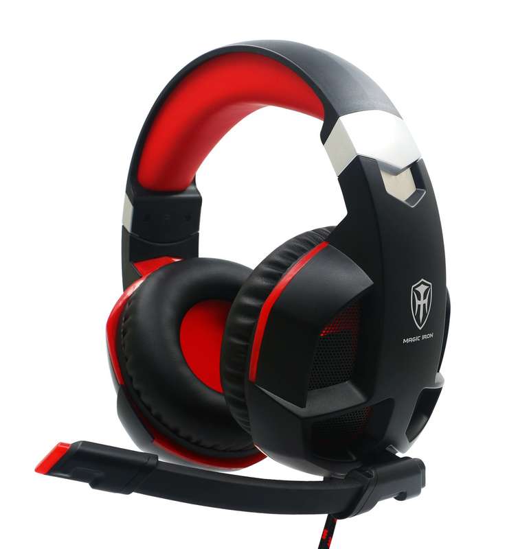 Magic Iron M05 Gaming Headphones -  3.5mm with LED light