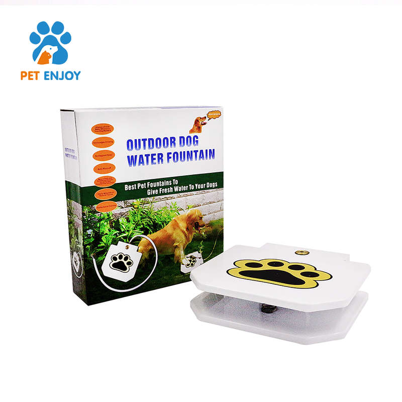 PetEnjoy Dog Push Pedal Water Fountain