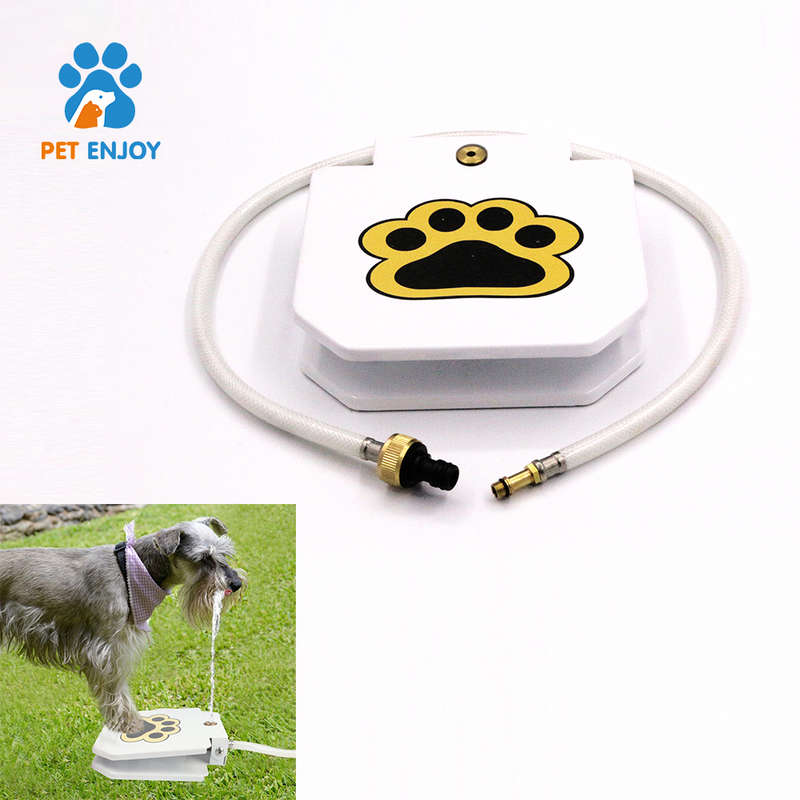 PetEnjoy Dog Push Pedal Water Fountain