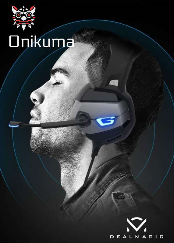 ONIKUMA K5 Stereo Gaming Headset for PS4 PC XBOX Switch - 1kg