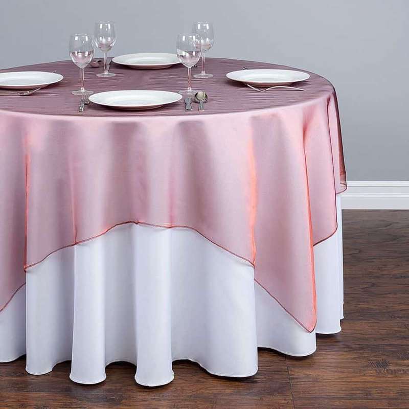 Organza Table Overlays