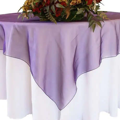 Organza Table Overlays
