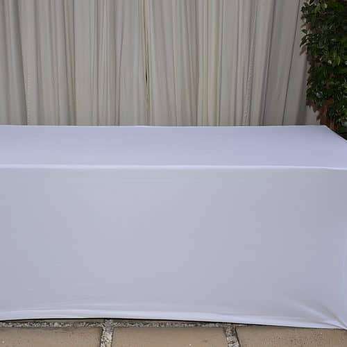 Banquet Tablecloths Stretch for Trestle Table