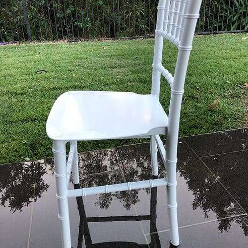 Kiddies Tiffany Chairs White Resin