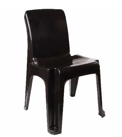 Derby Plastic Chairs Black