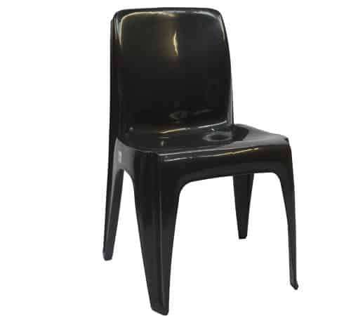 Derby Plastic Chairs Black
