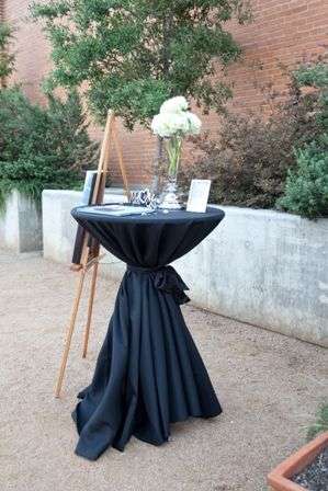 Aluminum Cocktail Table