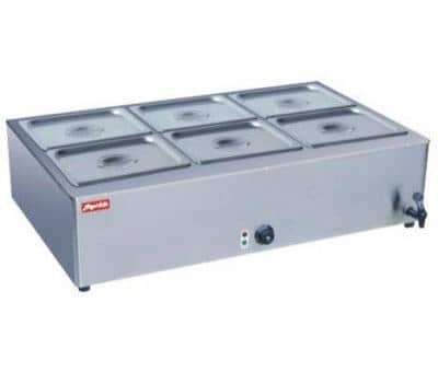 Bain Marie 6 Division Table Top