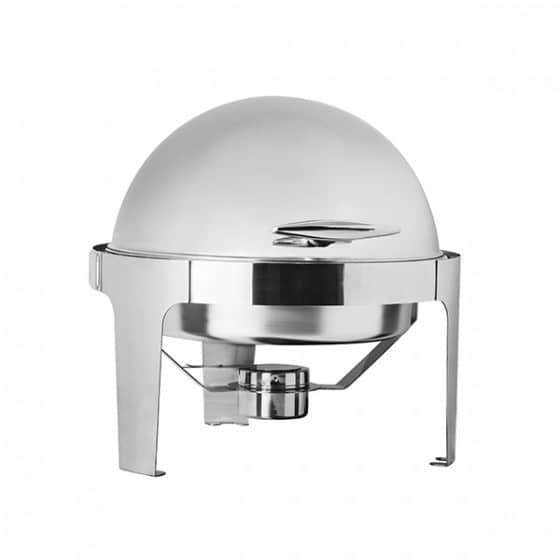 Chafing Dish Roll Top Round No Window