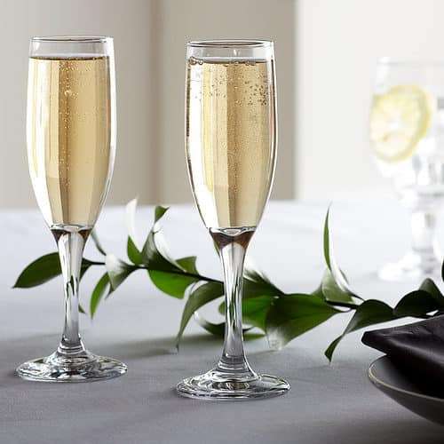 Champagne Flute Glasses 24pc