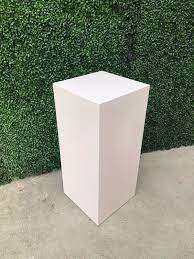 Wooden Square Plinths 3pc