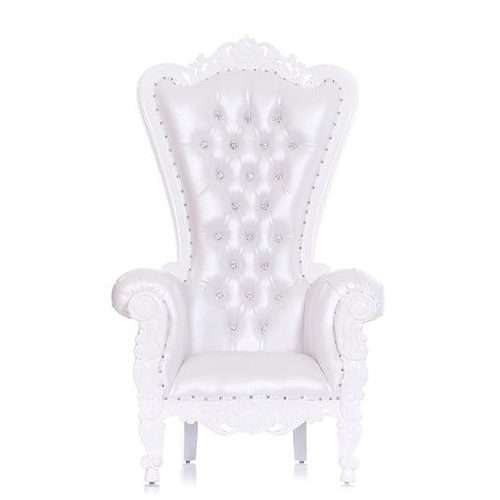 King Padded Back Rest Throne Chair